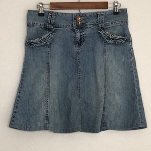 Vintage Rewind Juniors Jean Skirt